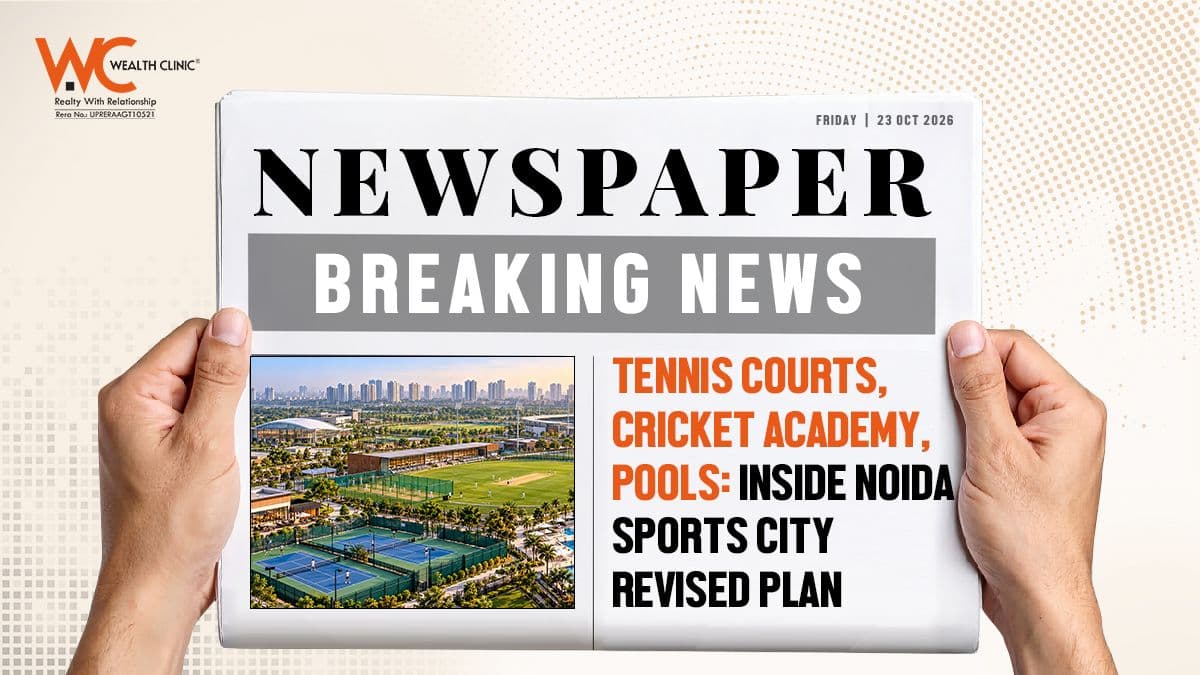 Tennis Courts, Cricket Academy, Pools: Inside Noida Sports City Revised Plan