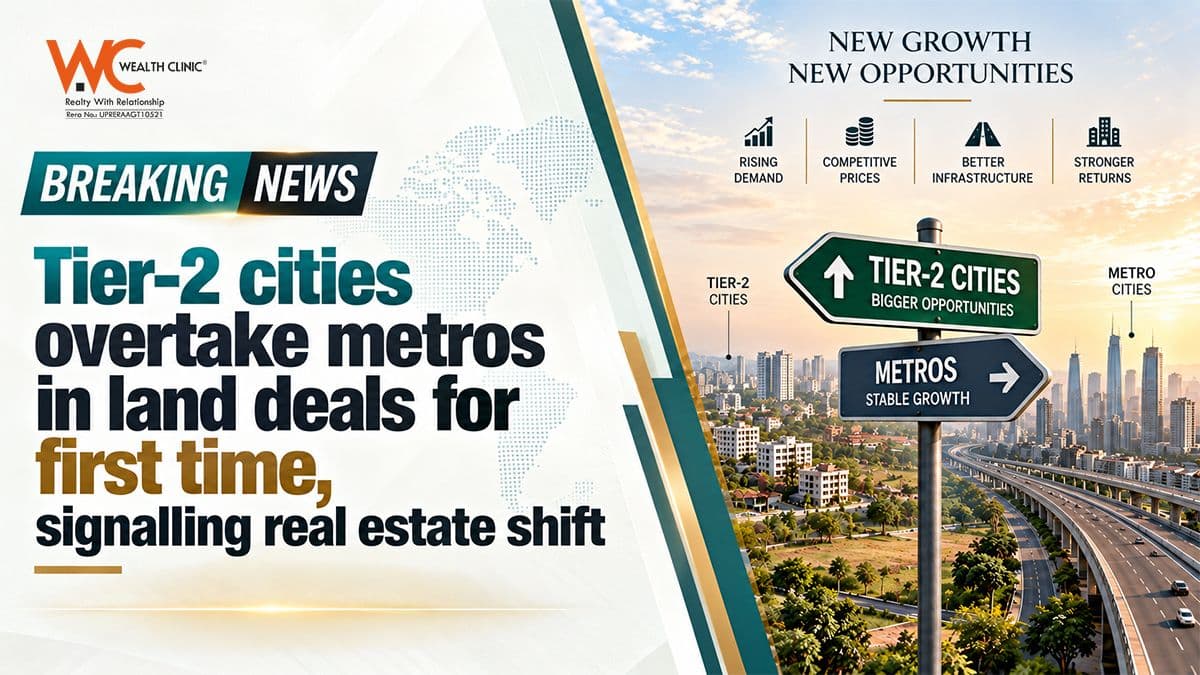 Tier 2 cities overtake metros in land deals for first time, signalling real estate shift