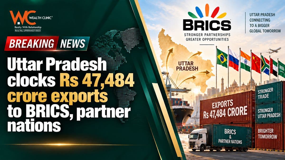 Uttar Pradesh clocks Rs 47,484 crore exports to BRICS, partner nations