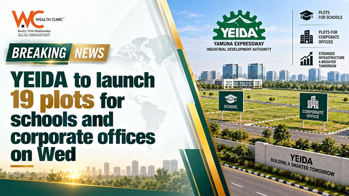 Yeida to launch 19 plots for schools and corporate offices on Wed